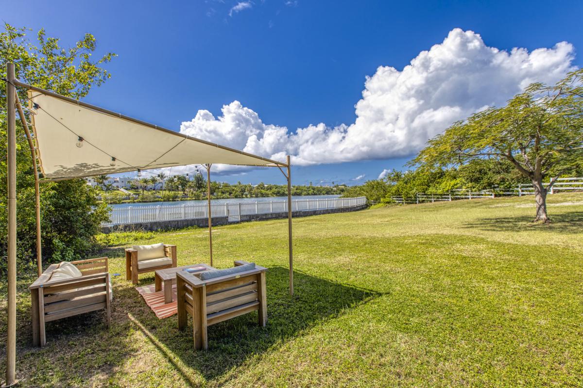 A louer villa 3 chambre Terres Basses Saint Martin_ Jardin - 7